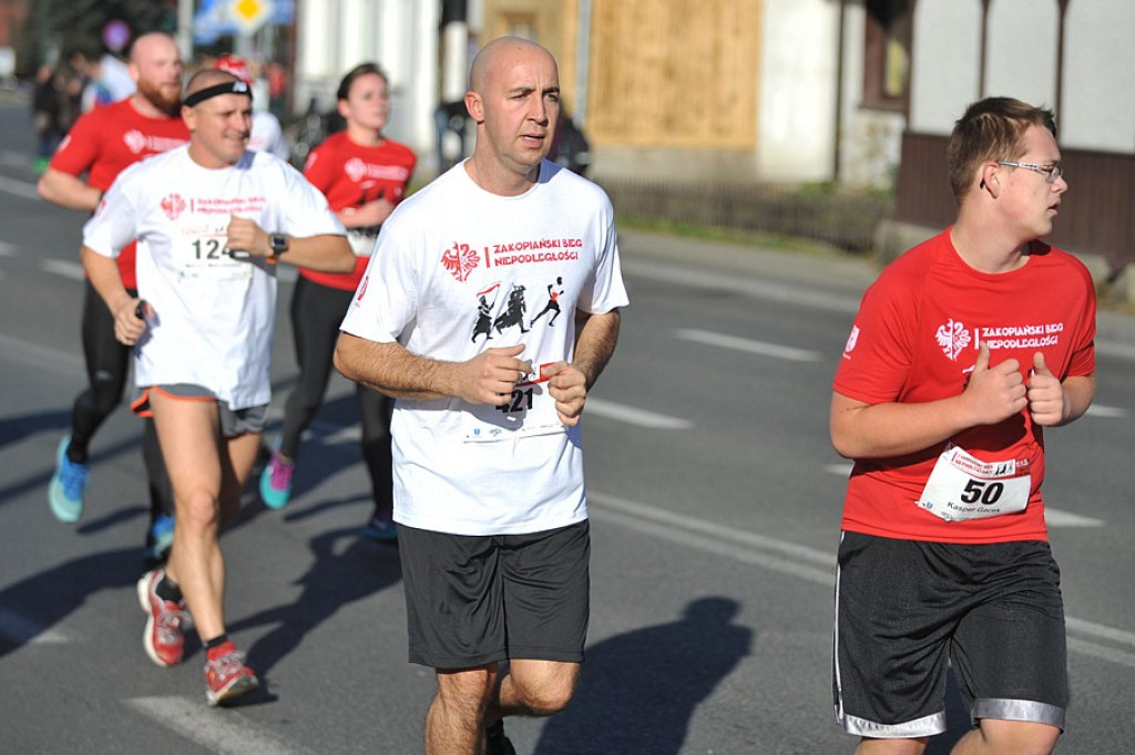 11 listopada: I Zakopiański Bieg Niepodległości