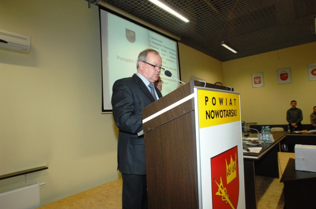 Radni powiatu nowotarskiego złożyli ślubowanie
