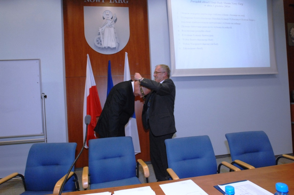 Pierwsza sesja nowotarskiej rady miasta