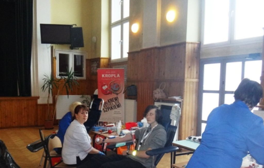 Akcja honorowego krwiodawstwa w nowotarskim "Sokole"