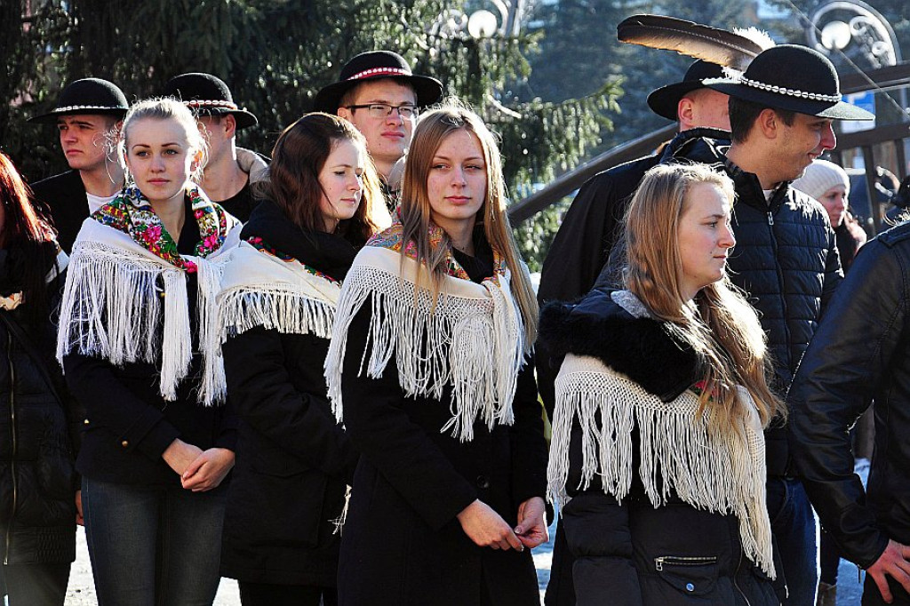 Polonez na Krupówkach