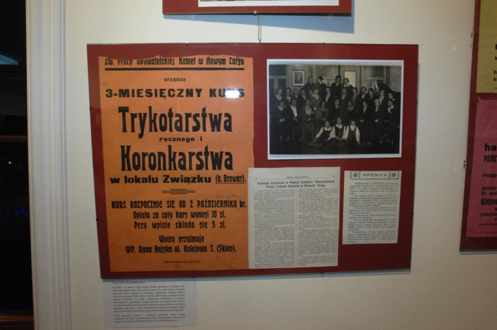 „Nowotarżanki” - niezwykła historyczna wystawa w nowotarskim ratuszu