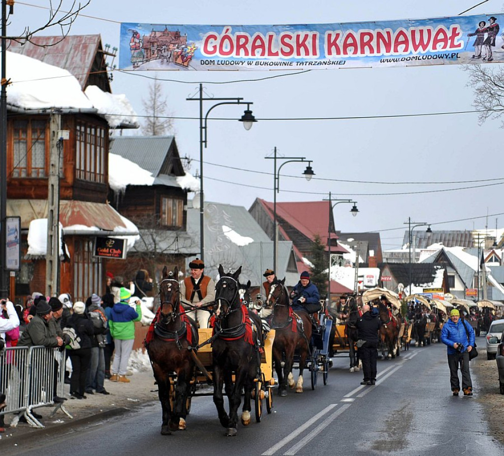 43. Góralski Karnawał w Bukowinie Tatrzańskiej
