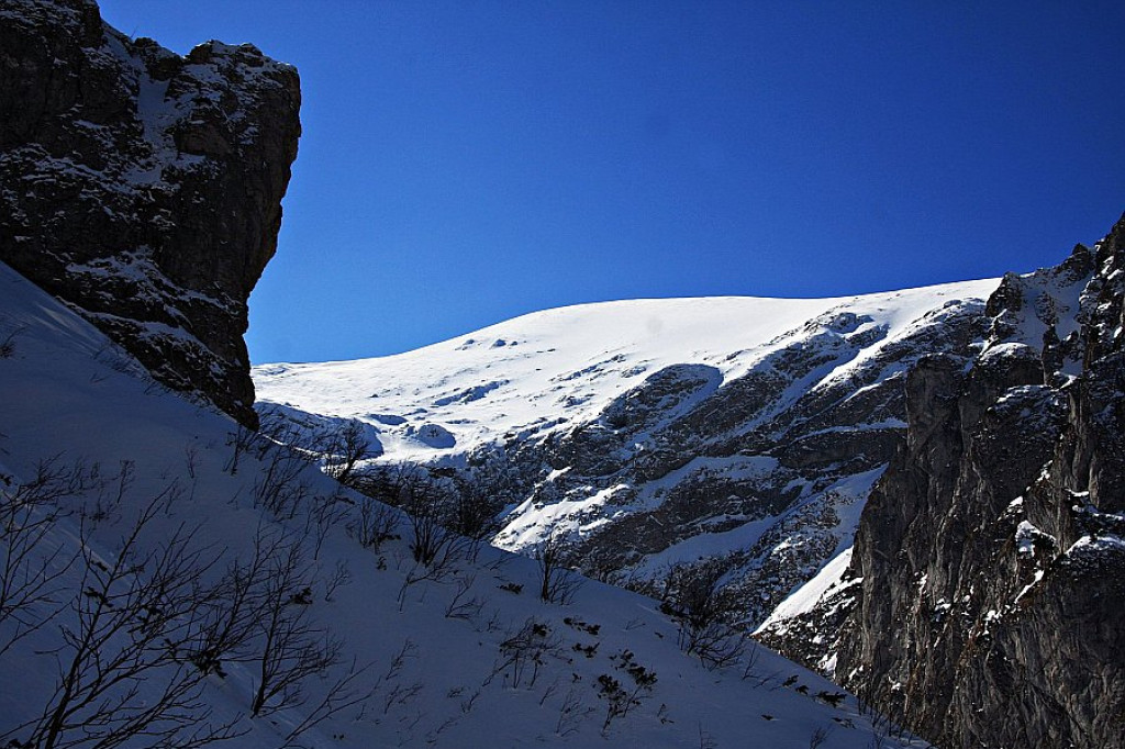 Giewont i Czerwone Wierchy w ostatnim dniu zimy