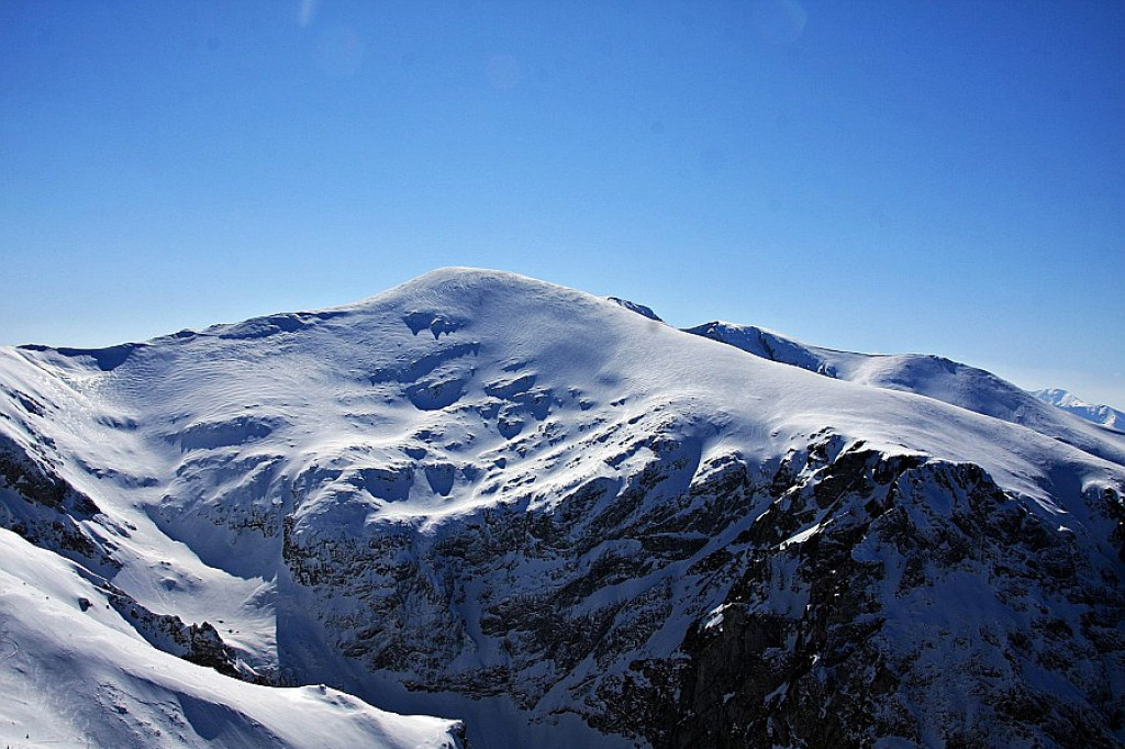 Giewont i Czerwone Wierchy w ostatnim dniu zimy