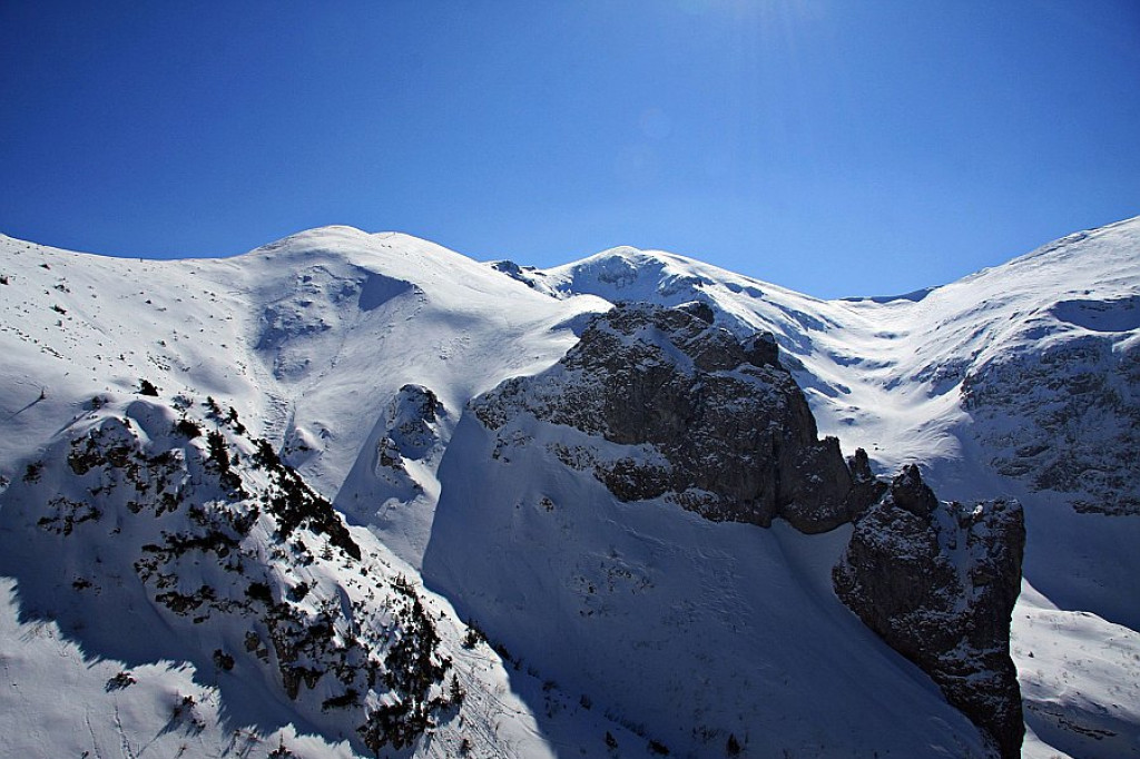 Giewont i Czerwone Wierchy w ostatnim dniu zimy