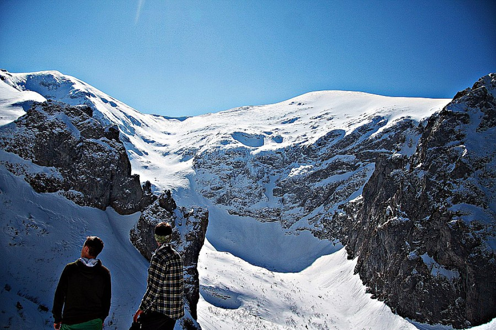 Giewont i Czerwone Wierchy w ostatnim dniu zimy