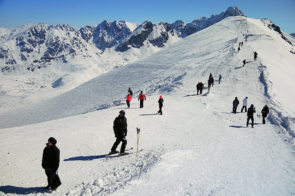 Skitourowy spacerek na Kasprowy Wierch