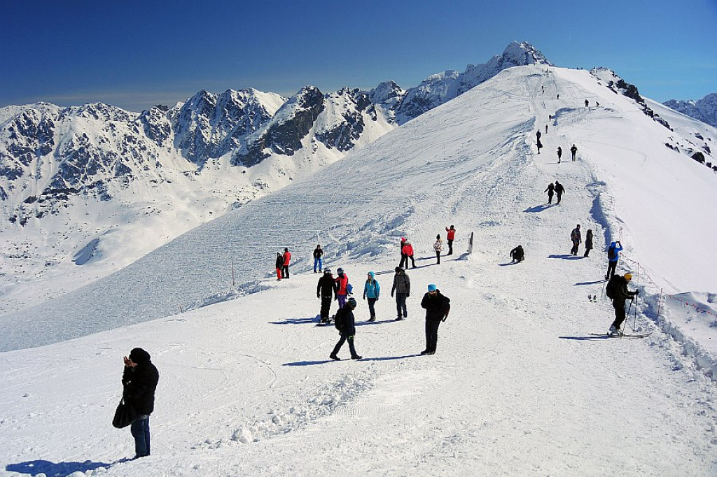 Skitourowy spacerek na Kasprowy Wierch