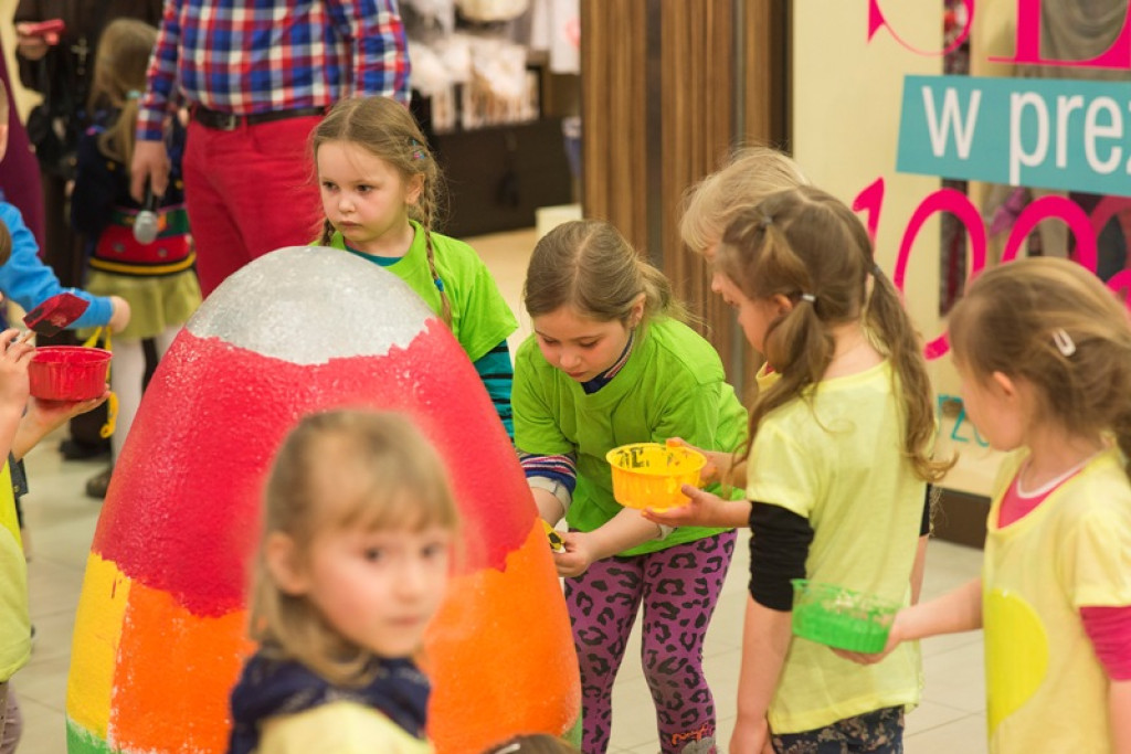 Wielkie malowanie pisanek w „Galerii Nowotarskiej”