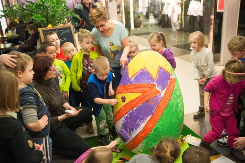 Wielkie malowanie pisanek w „Galerii Nowotarskiej”