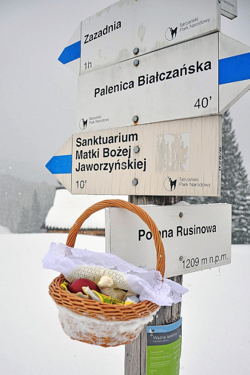 Ze święconką na szlaku