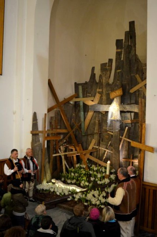 Groby Pańskie z kościołów w Nowym Targu i okolicach