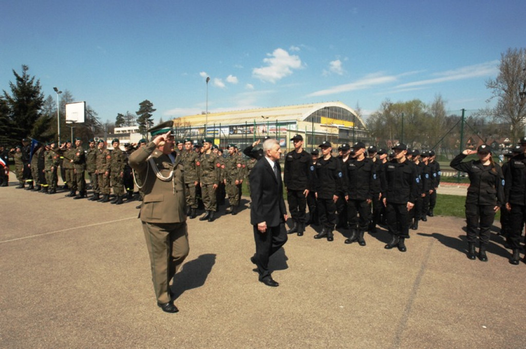 Ślubowanie nowotarskich kadetów