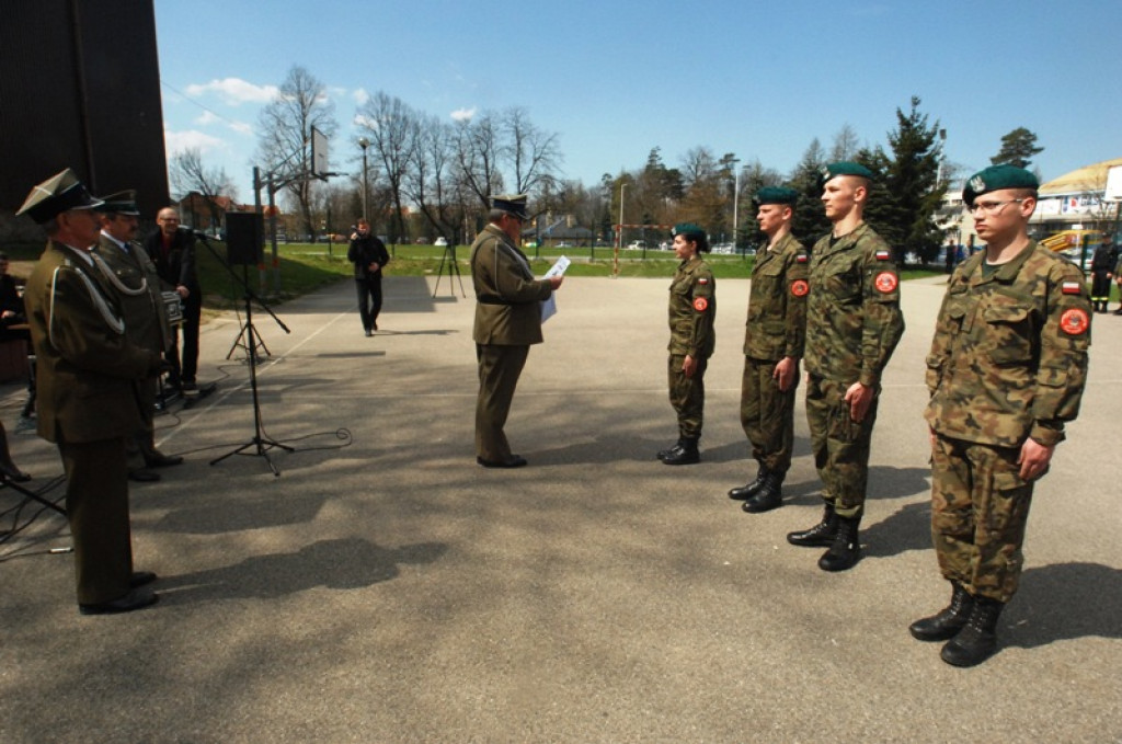 Ślubowanie nowotarskich kadetów