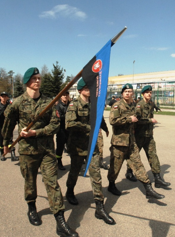 Ślubowanie nowotarskich kadetów