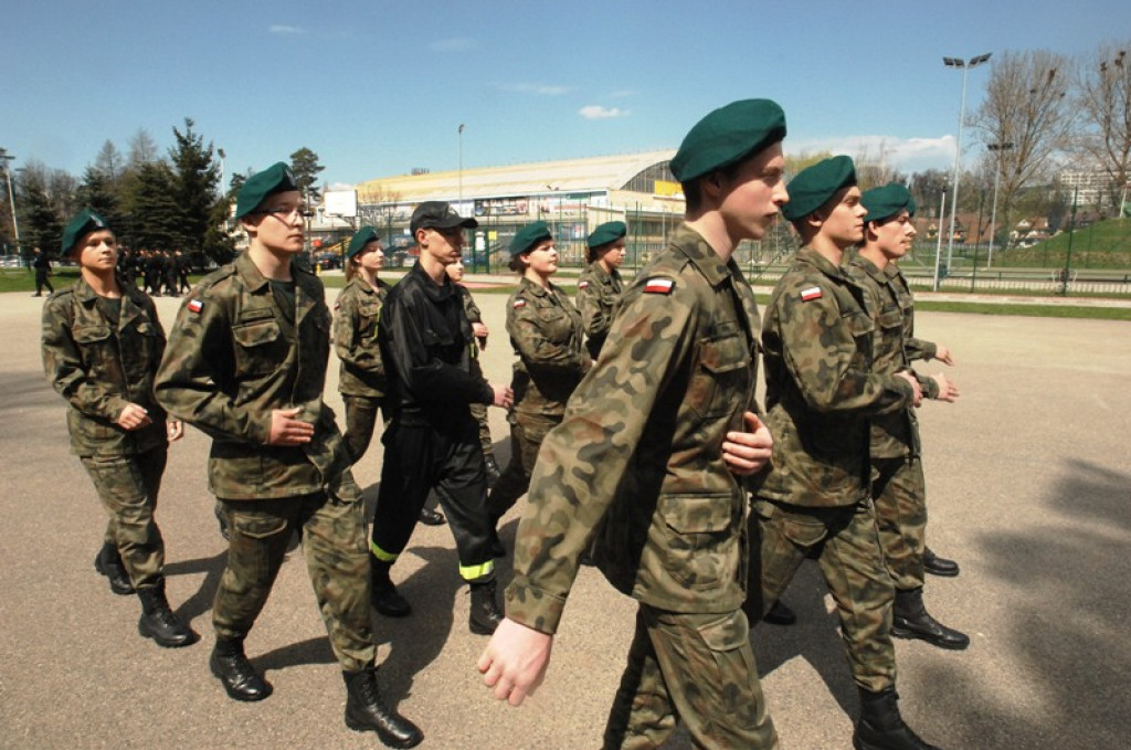Ślubowanie nowotarskich kadetów