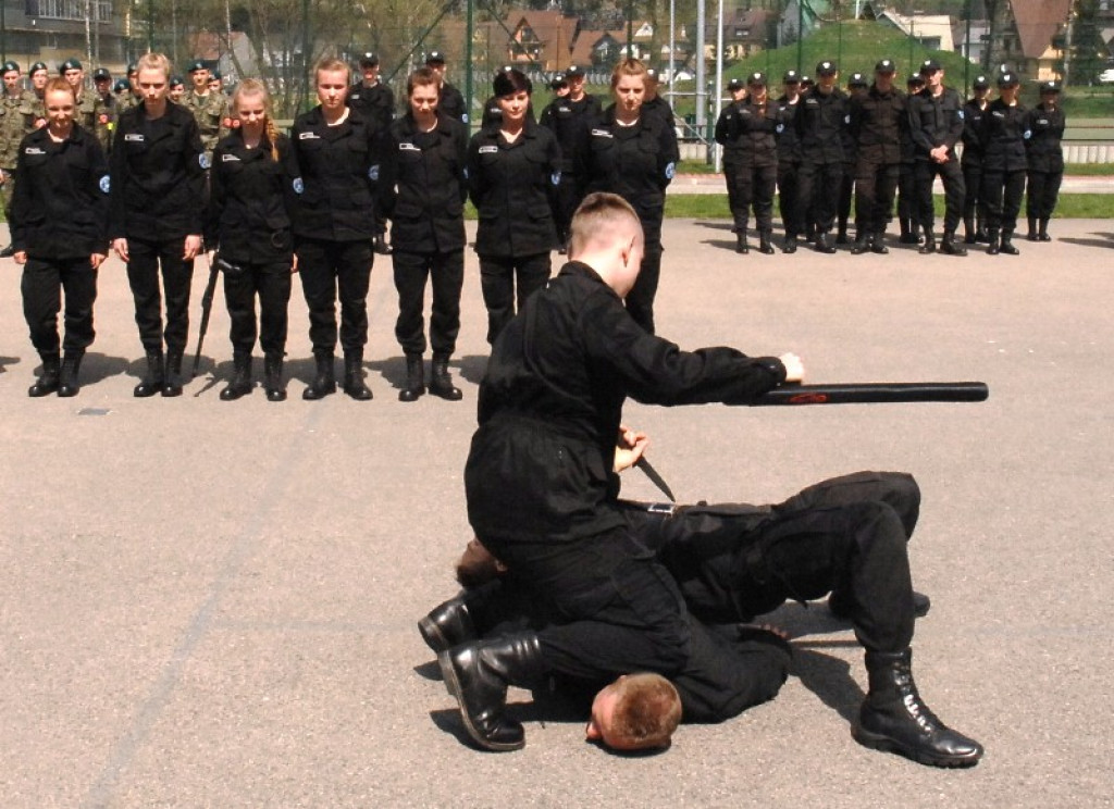 Ślubowanie nowotarskich kadetów