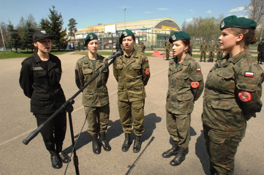 Ślubowanie nowotarskich kadetów