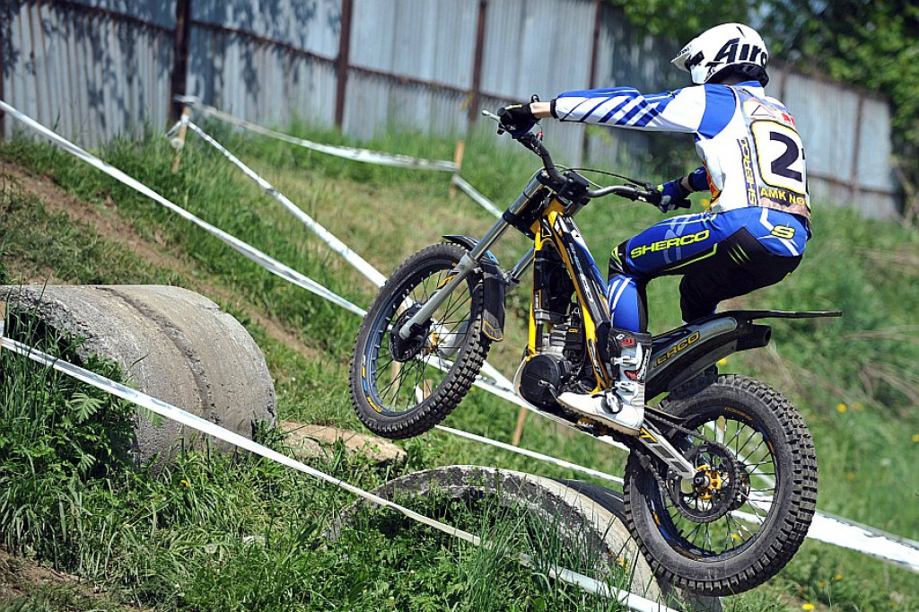 Trial motocyklowy - I i II runda eliminacji mistrzostw Polski