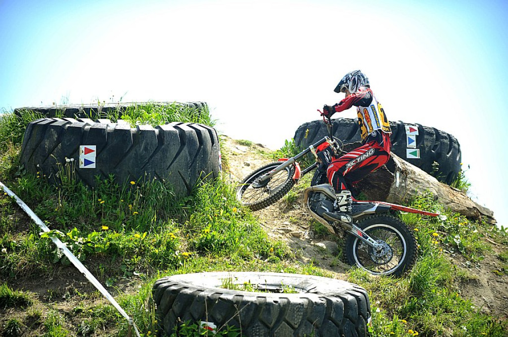 Trial motocyklowy - I i II runda eliminacji mistrzostw Polski