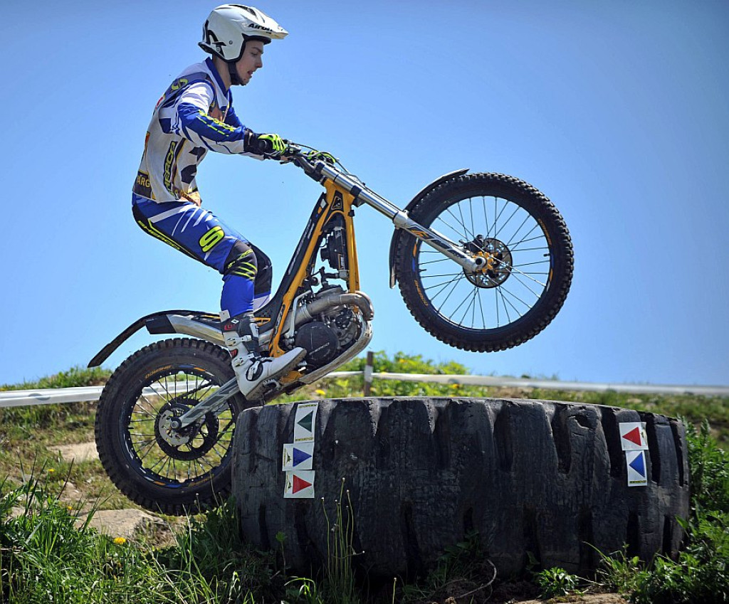 Trial motocyklowy - I i II runda eliminacji mistrzostw Polski