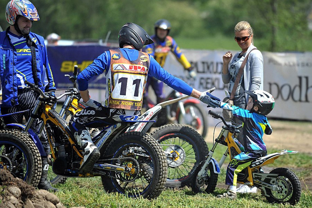 Trial motocyklowy - I i II runda eliminacji mistrzostw Polski