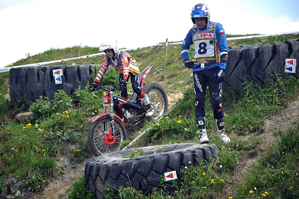 Trial motocyklowy - I i II runda eliminacji mistrzostw Polski
