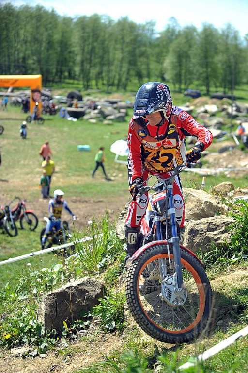 Trial motocyklowy - I i II runda eliminacji mistrzostw Polski