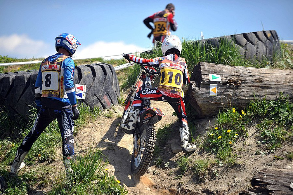 Trial motocyklowy - I i II runda eliminacji mistrzostw Polski