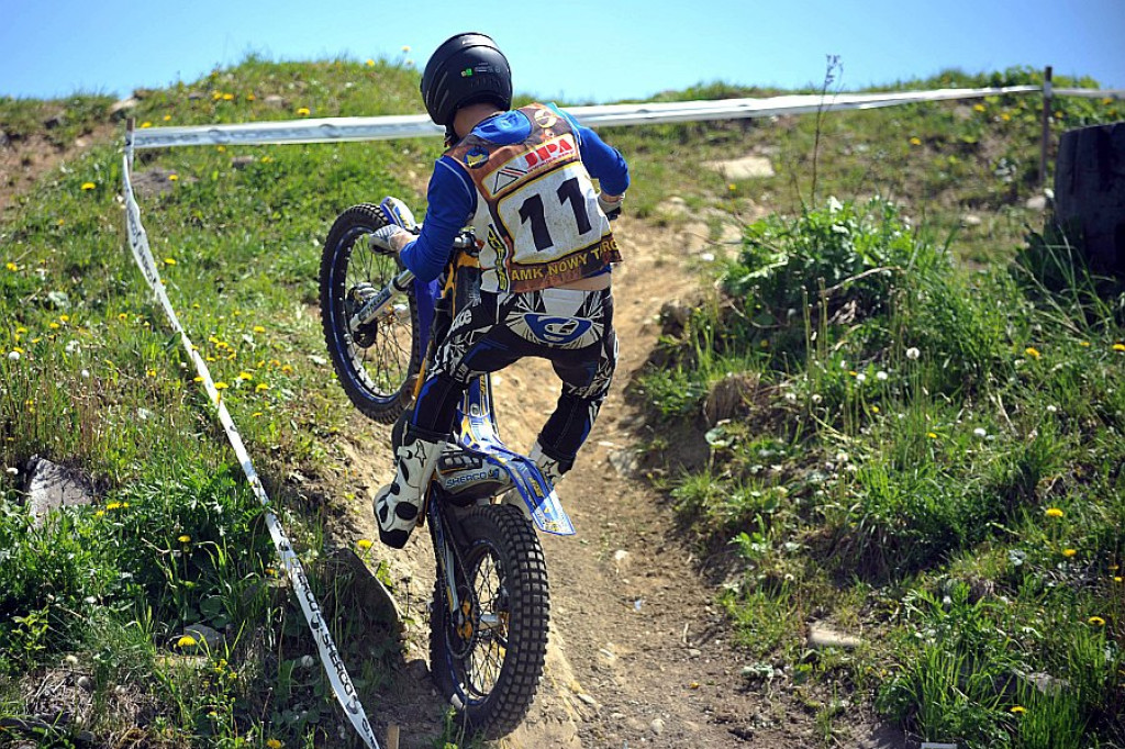 Trial motocyklowy - I i II runda eliminacji mistrzostw Polski
