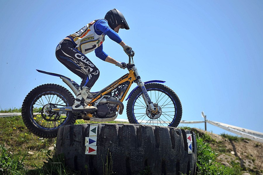 Trial motocyklowy - I i II runda eliminacji mistrzostw Polski