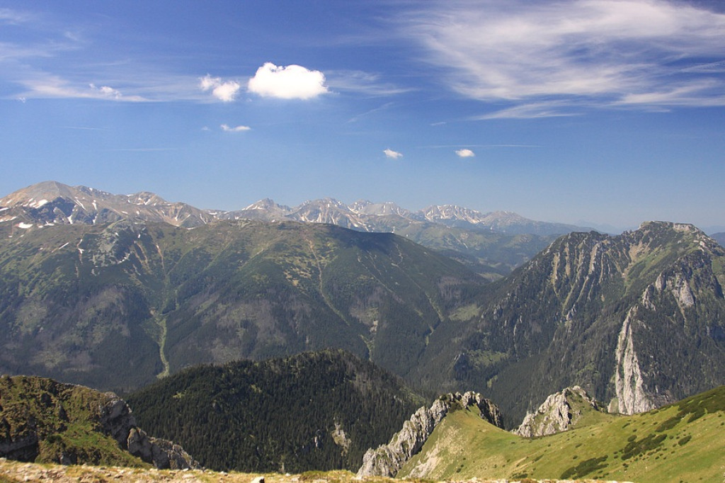 Słoneczne Czerwone Wierchy