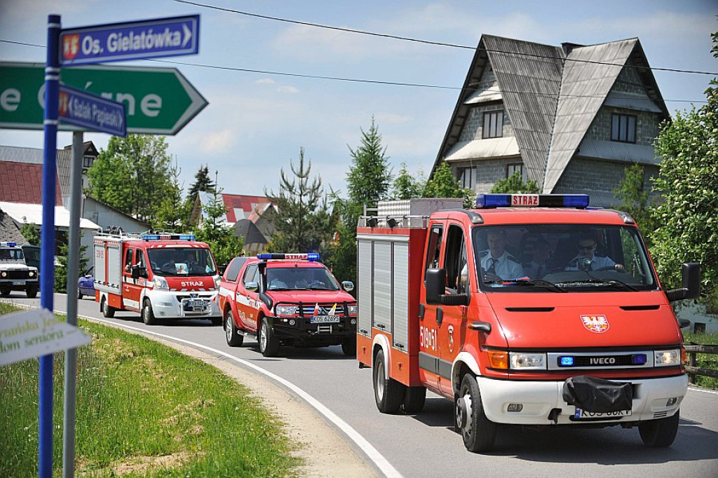 Pielgrzymka strażacka Zakopane - Ludźmierz