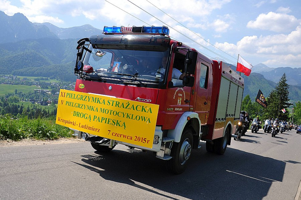 Pielgrzymka strażacka Zakopane - Ludźmierz