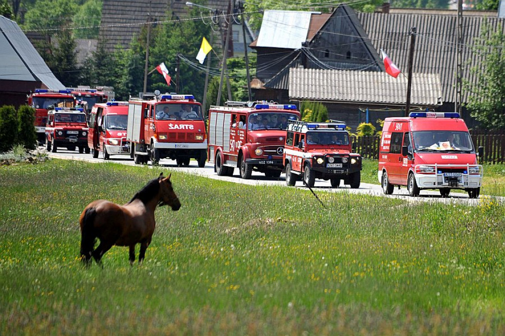 Pielgrzymka strażacka Zakopane - Ludźmierz