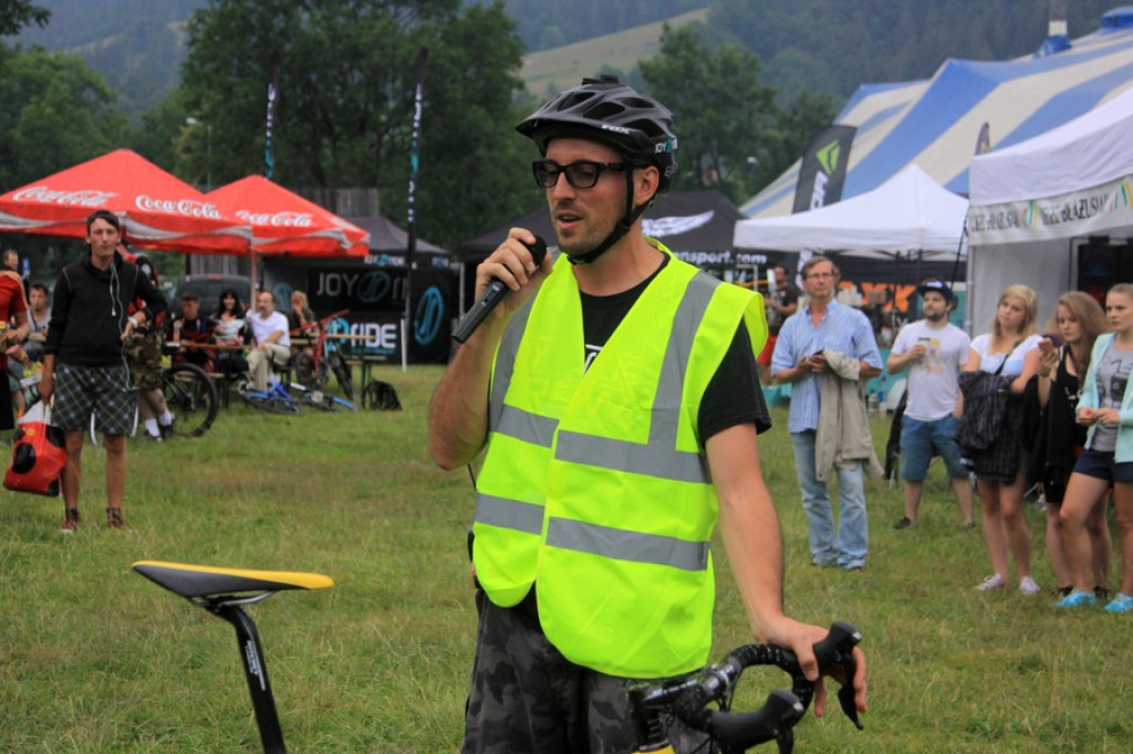 Rowerowa masa krytyczna w Zakopanem