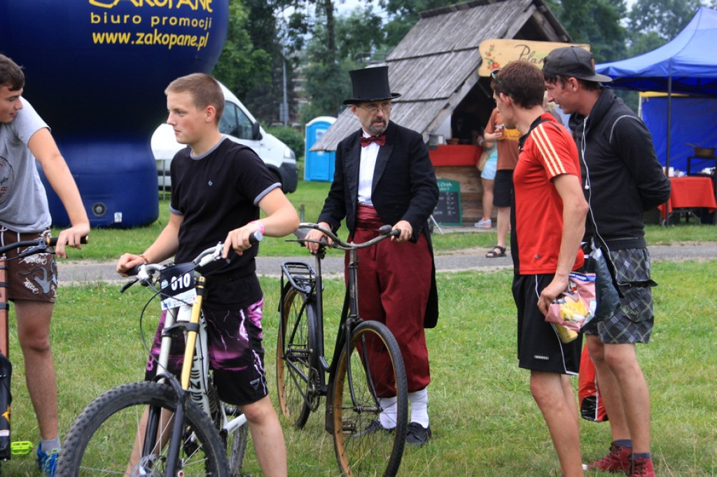 Rowerowa masa krytyczna w Zakopanem