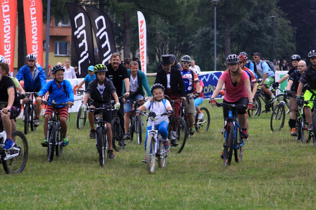 Rowerowa masa krytyczna w Zakopanem