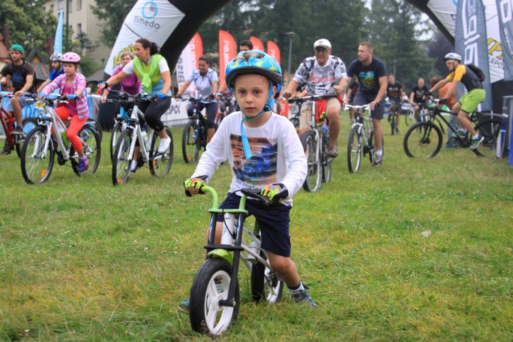 Rowerowa masa krytyczna w Zakopanem