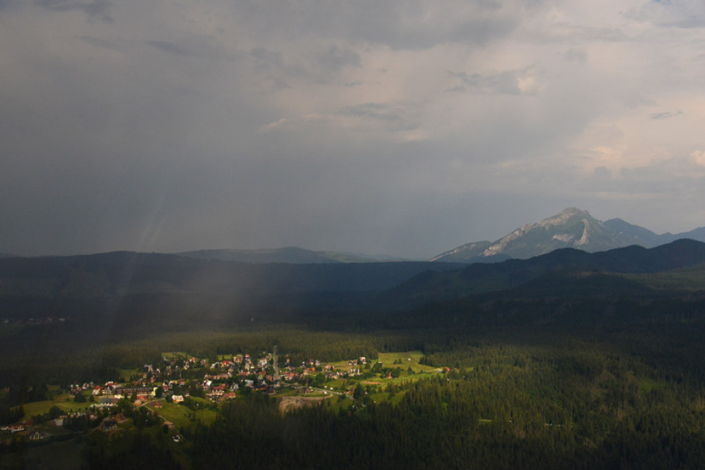 Tatry, Podhale i Pieniny z lotu ptaka