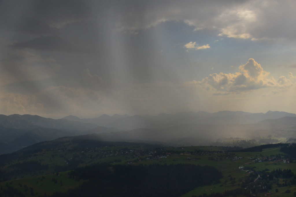 Tatry, Podhale i Pieniny z lotu ptaka
