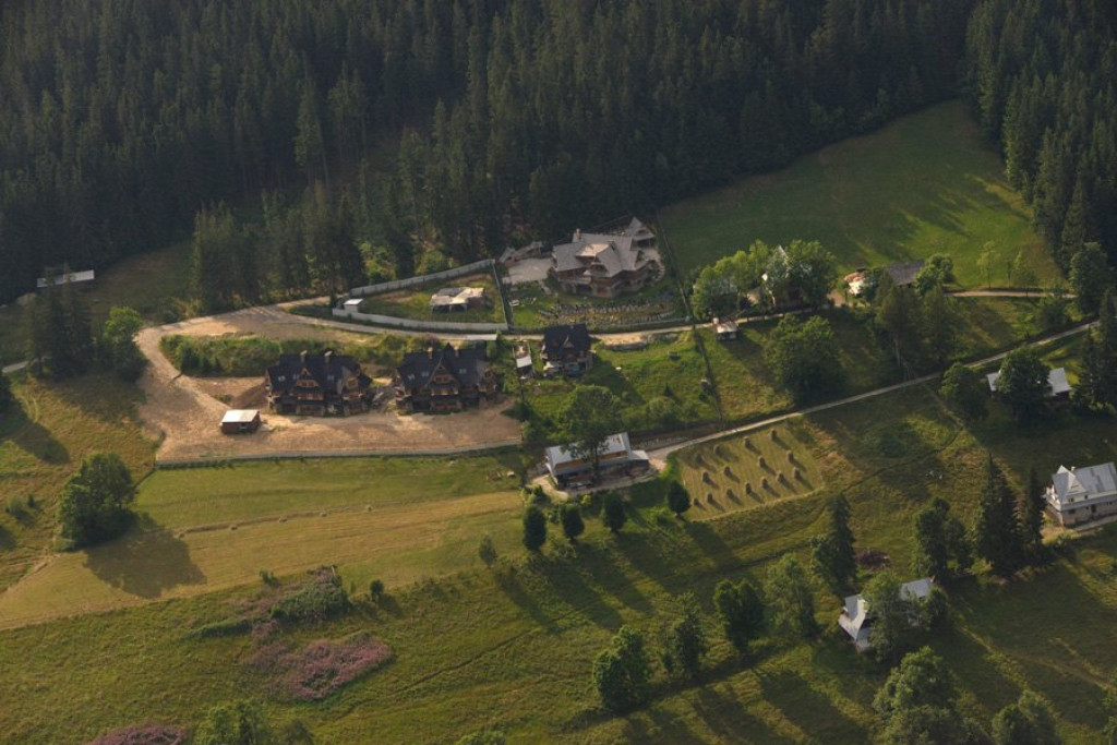 Tatry, Podhale i Pieniny z lotu ptaka