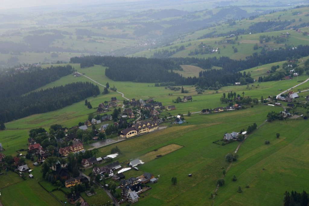 Tatry, Podhale i Pieniny z lotu ptaka