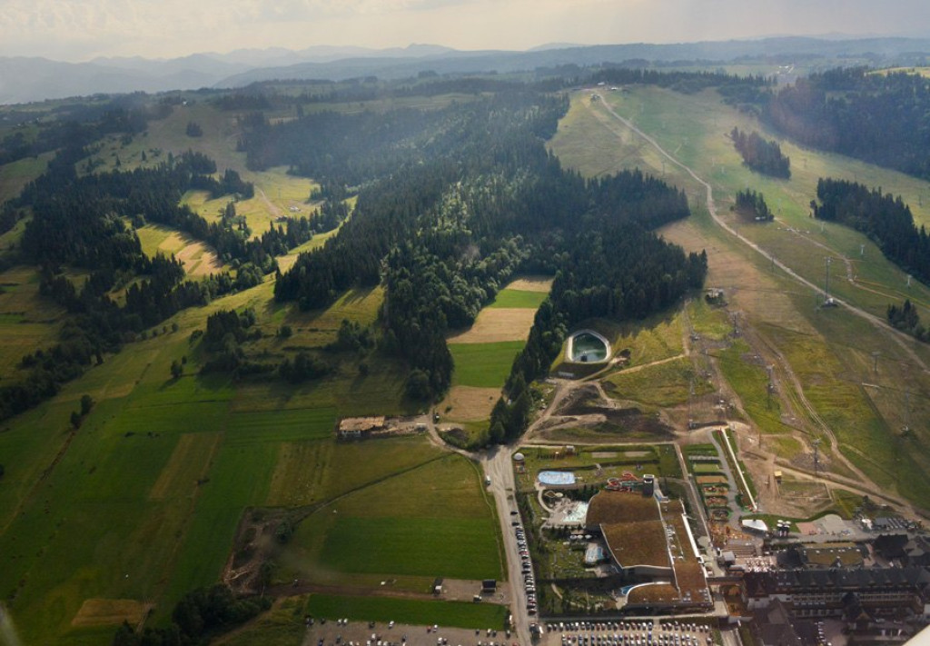 Tatry, Podhale i Pieniny z lotu ptaka