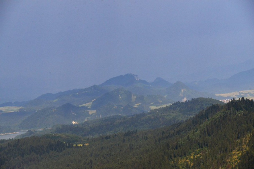 Tatry, Podhale i Pieniny z lotu ptaka