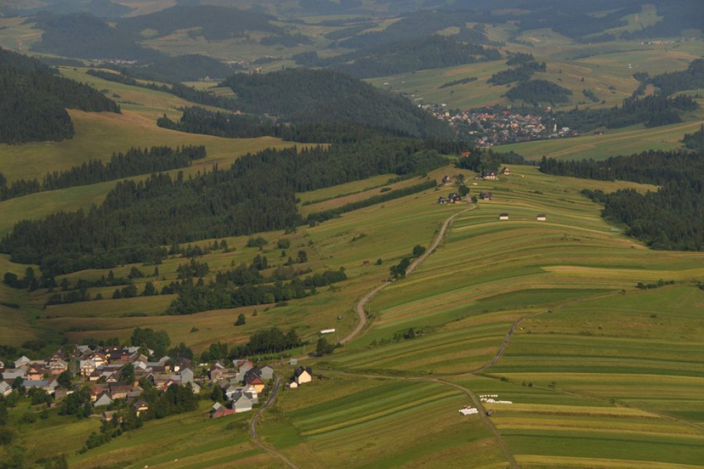 Tatry, Podhale i Pieniny z lotu ptaka