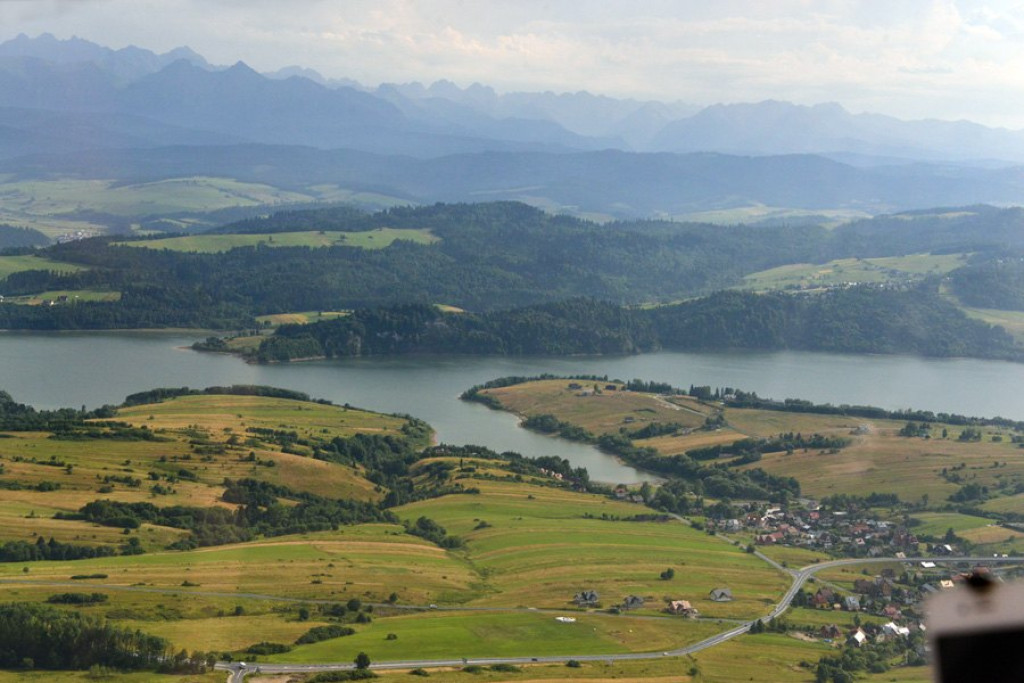 Tatry, Podhale i Pieniny z lotu ptaka