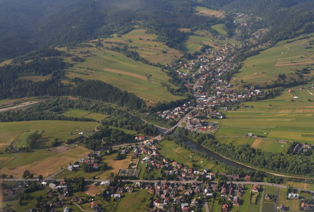 Tatry, Podhale i Pieniny z lotu ptaka