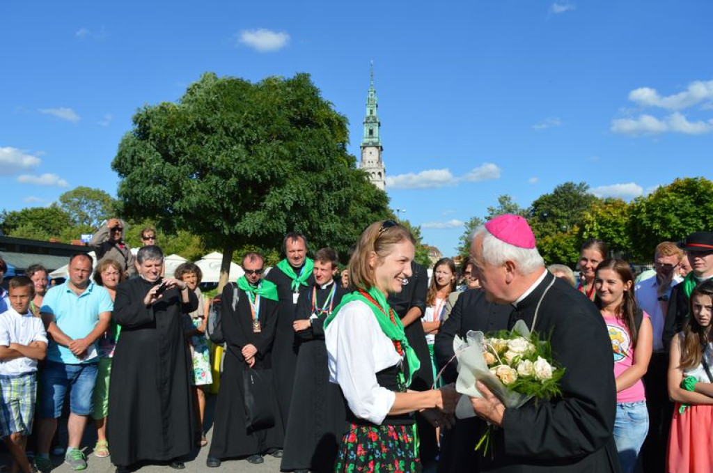 Górale dotarli na Jasnej Górą